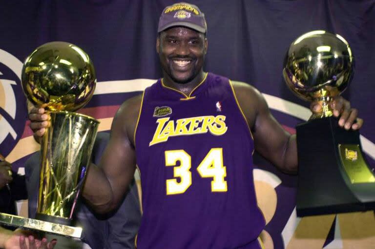 O'Neal ganó tres anillos con los Lakers y uno con Miami Heat