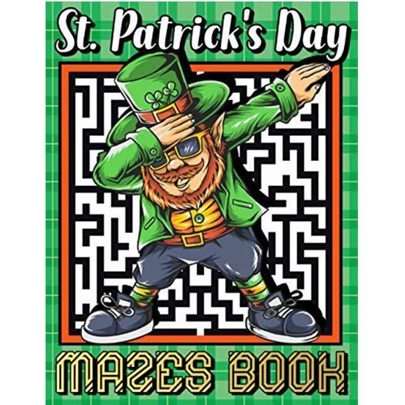 10) St. Patrick's Day Mazes Book