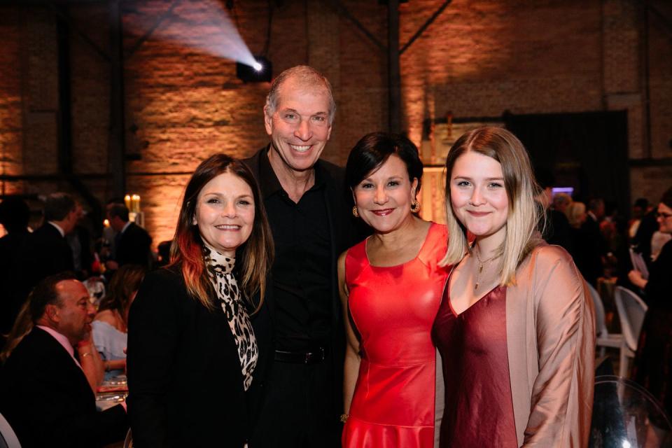 Kathryn Erbe, Bryan Traubert, Penny Pritzker, and Maeve Kinney