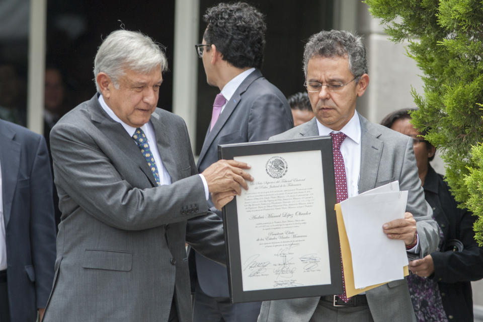 Andrés Manuel López Obrador es declarado presidente electo