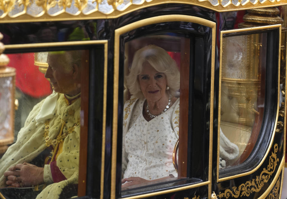 Their Majesties King Charles III And Queen Camilla - Coronation Day