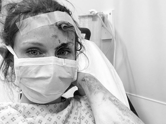 Sophie Ellis-Bextor in hospital: Sophie Ellis-Bextor Instagram