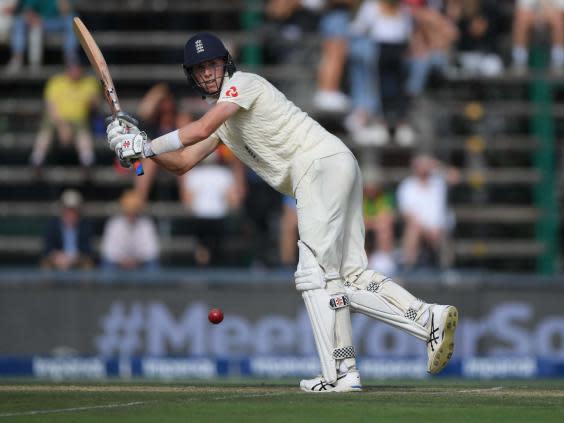 Zac Crawley hit his maiden Test half-century in Johannesburg (Getty)