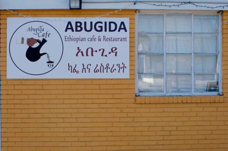 Abugida Ethiopian Cafe & Restaurant is on Central Avenue.
