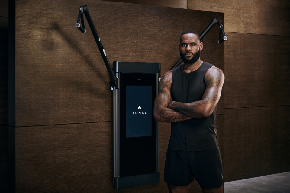 LeBron James joins the Tonal team as an investor.