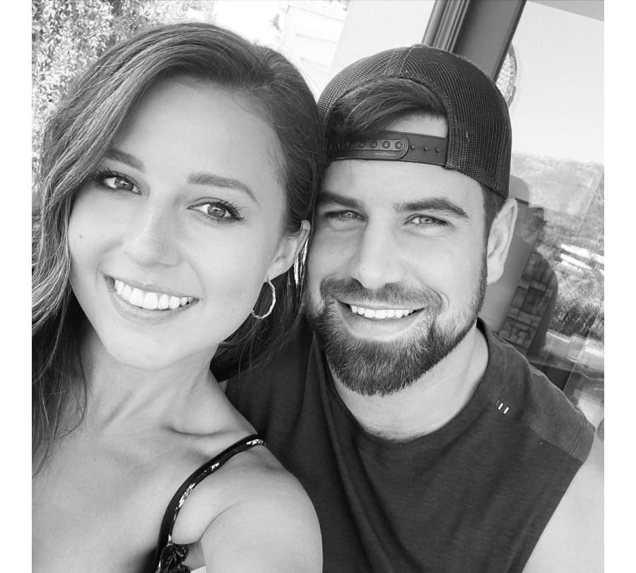 Bachelorette Katie Thurston Leaves Canada Reveals the Next Time See Fiance Blake Moynes First Instagram Selfie