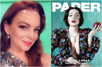 <p>Con un espectacular vestido de Saint Laurent y caracterizada como Blancanieves, así aparece Lindsay Lohan en la portada digital de The BREAK THE INTERNET Issue 2018. <a rel="nofollow" href="https://es.vida-estilo.yahoo.com/descenso-infiernos-retorno-triunfal-amanda-slideshow-wp-104452902.html" data-ylk="slk:La versión en papel;elm:context_link;itc:0;sec:content-canvas;outcm:mb_qualified_link;_E:mb_qualified_link;ct:story;" class="link  yahoo-link">La versión en papel</a>, sin embargo, está protagonizada por Amanda Bynes. (Foto: Instagram / <a rel="nofollow noopener" href="https://www.instagram.com/p/BqsKBIFBjyZ/" target="_blank" data-ylk="slk:@lindsaylohan;elm:context_link;itc:0;sec:content-canvas" class="link ">@lindsaylohan</a> / <a rel="nofollow noopener" href="https://www.instagram.com/p/Bq8P5ulnSUf/" target="_blank" data-ylk="slk:@papermagazine;elm:context_link;itc:0;sec:content-canvas" class="link ">@papermagazine</a>). </p>