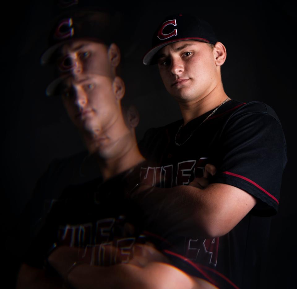 All-Big Bend baseball pitcher of the year, Bryce Jevyak of Chiles.