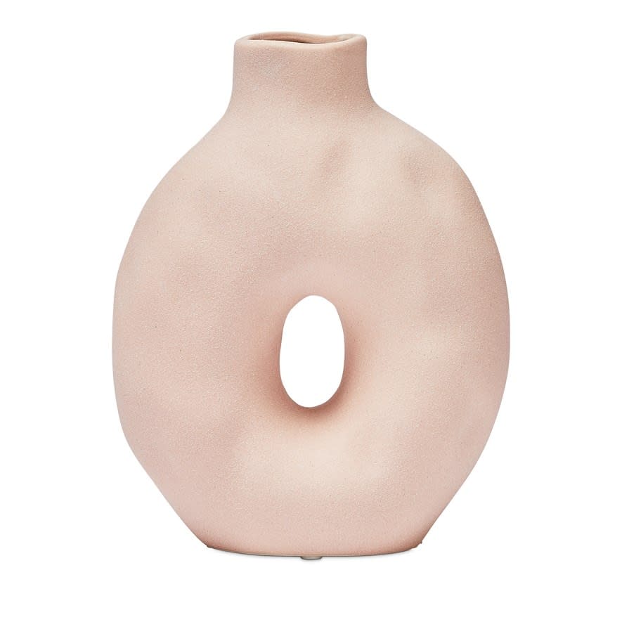 Home Republic Circle Pink Ring Vase, $29.99