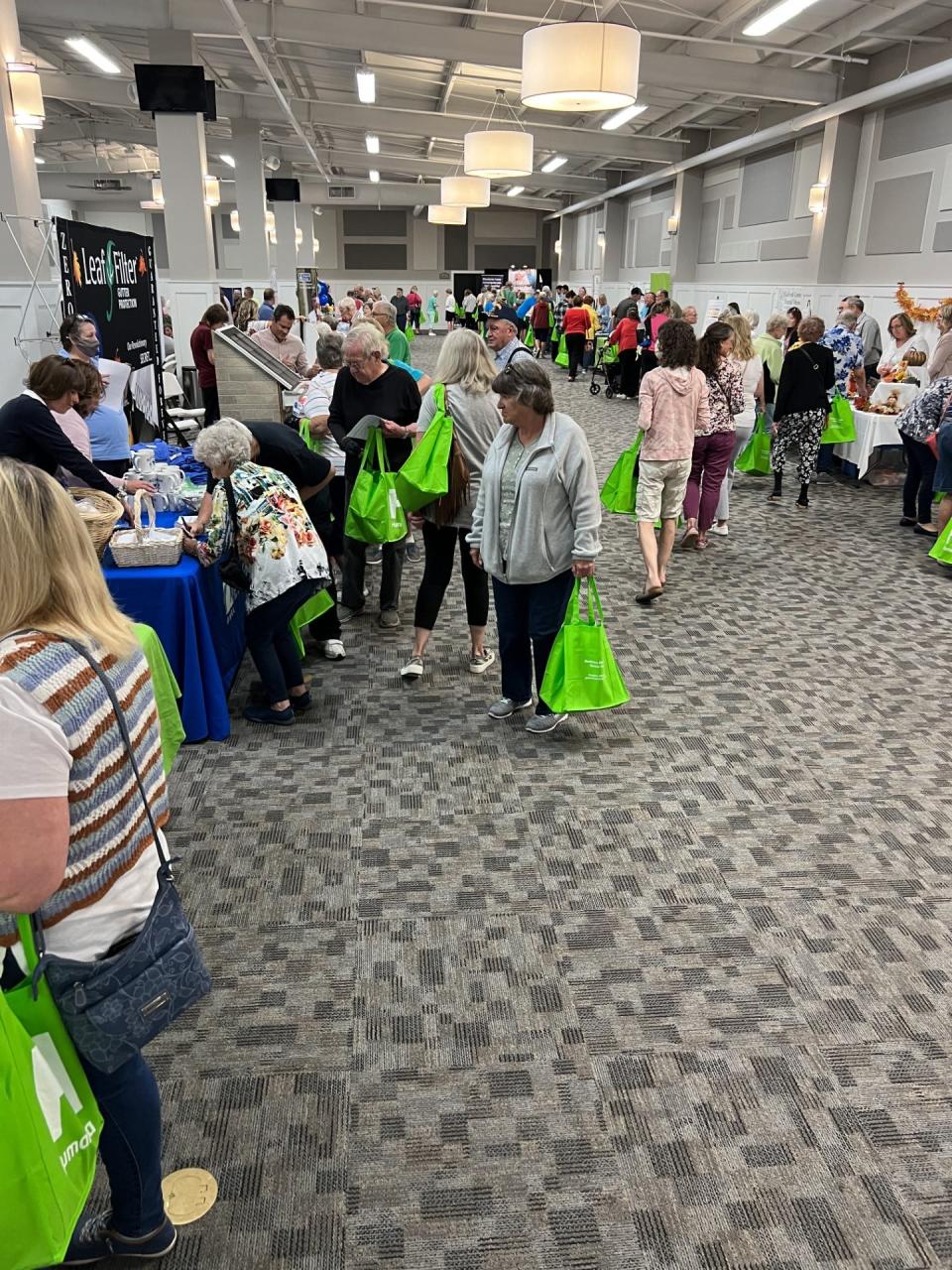 The Northern Michigan Senior Expo event in 2022 is shown. This year's event is set for Wednesday, Sept. 6 at the Ellison Place in Gaylord. Attendees will be able to discuss products and services aimed at the senior community with 75 vendors.
