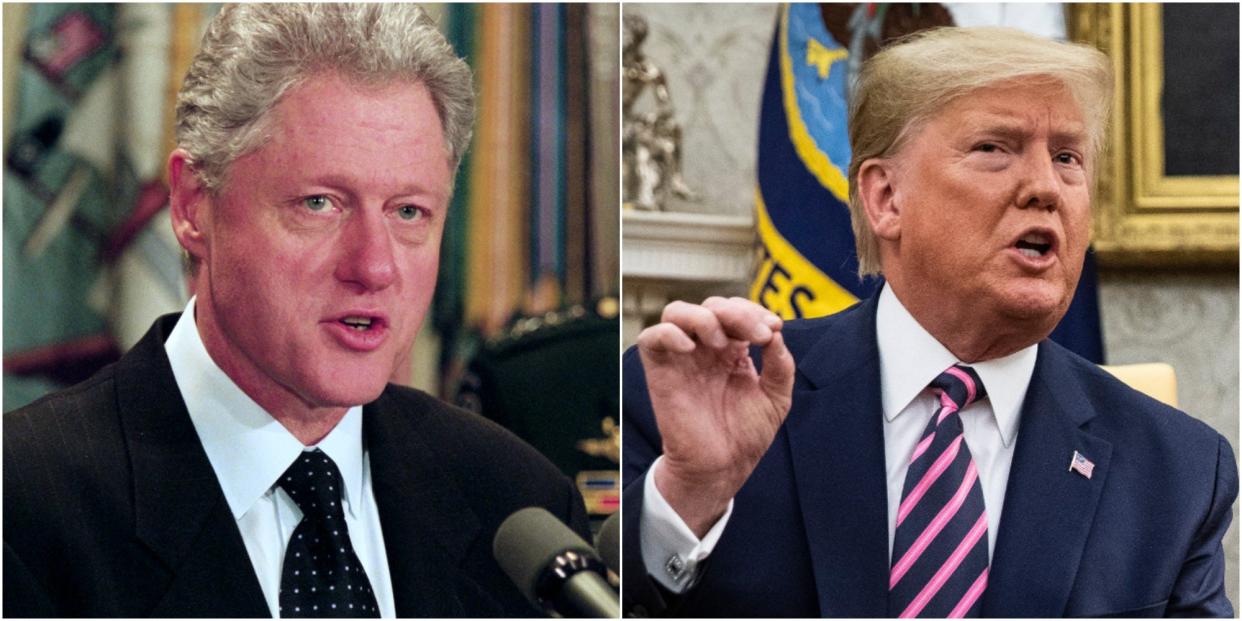 bill clinton donald trump 2