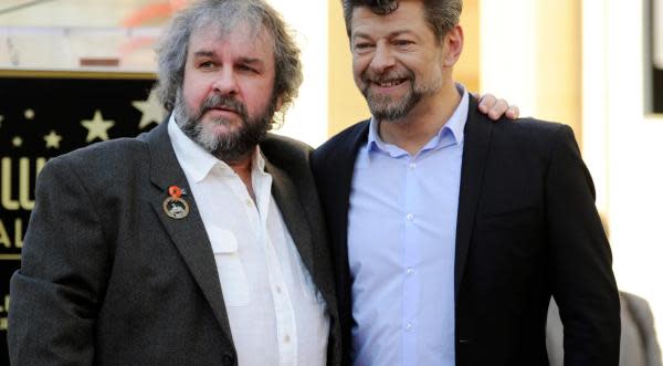 Peter Jackson y Andy Serkis