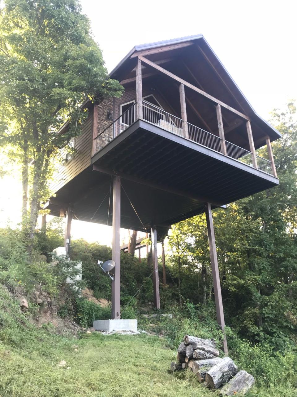 <p>This gorgeous and perfectly appointed cabin is suspended over the Arkansas Grand Canyon. Guests can enjoy the views from a hammock on the balcony or cozy up in front of the fireplace. The cabin, which is part of <a href="https://www.buffalorivervacations.com/" rel="nofollow noopener" target="_blank" data-ylk="slk:Buffalo River Vacations'" class="link ">Buffalo River Vacations'</a> collection of unique homes, is located in the Ozark Mountains, in the quaint town of <a href="https://www.arkansas.com/jasper" rel="nofollow noopener" target="_blank" data-ylk="slk:Jasper" class="link ">Jasper</a>, is a haven for outdoor enthusiasts.</p><p><a class="link " href="https://go.redirectingat.com?id=74968X1596630&url=https%3A%2F%2Fwww.airbnb.com%2Frooms%2F15869590&sref=https%3A%2F%2Fwww.goodhousekeeping.com%2Flife%2Ftravel%2Fg42318799%2Fmost-unique-airbnb-in-every-state%2F" rel="nofollow noopener" target="_blank" data-ylk="slk:Shop Now">Shop Now</a></p>