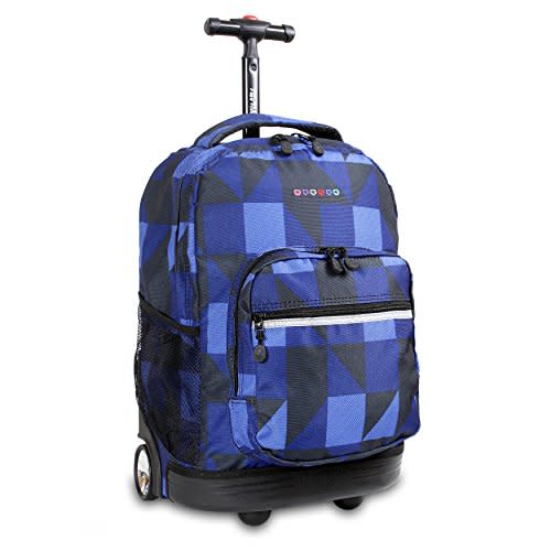 J World New York Sunrise Rolling Backpack (Amazon / Amazon)