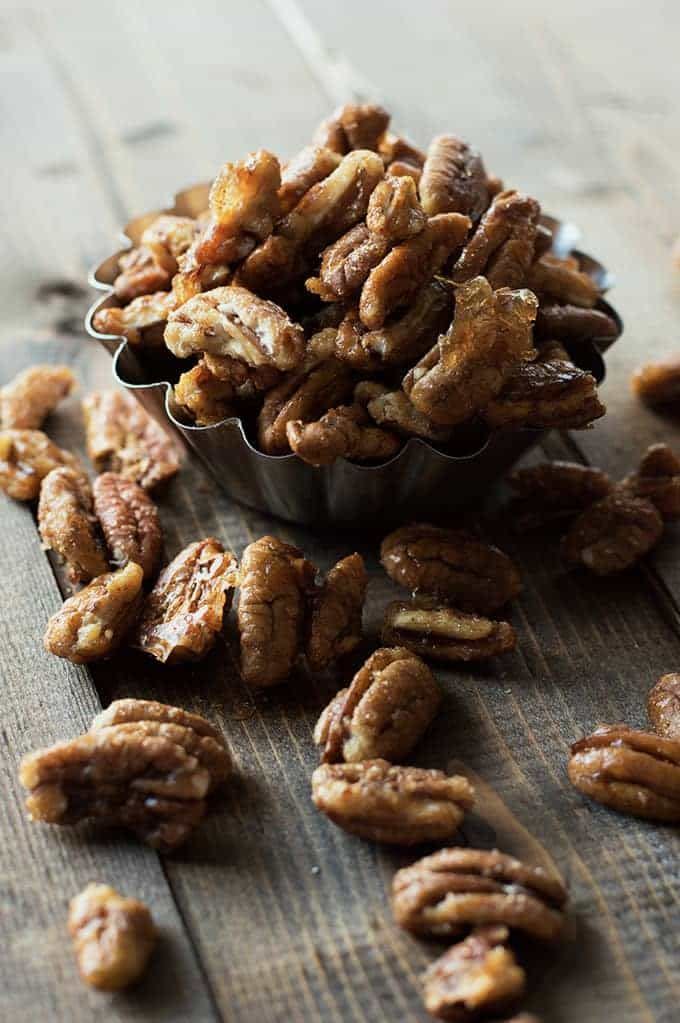 23) Sweet and Spicy Pecans