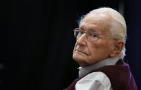 Oskar Groening -- dubbed the "Bookkeeper of Auschwitz" -- was sentenced in 2015 to four years in prison