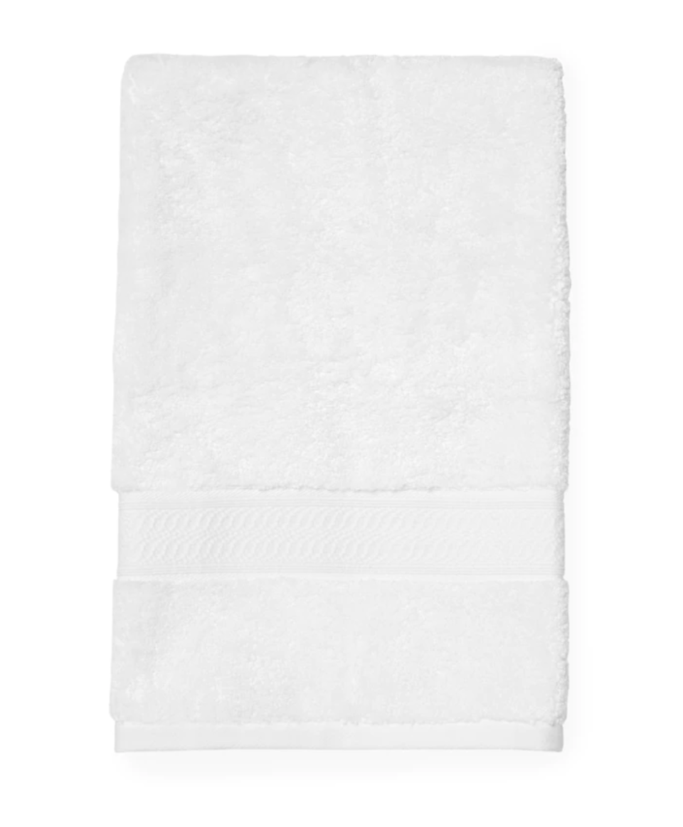 Sferra White Bath Towel