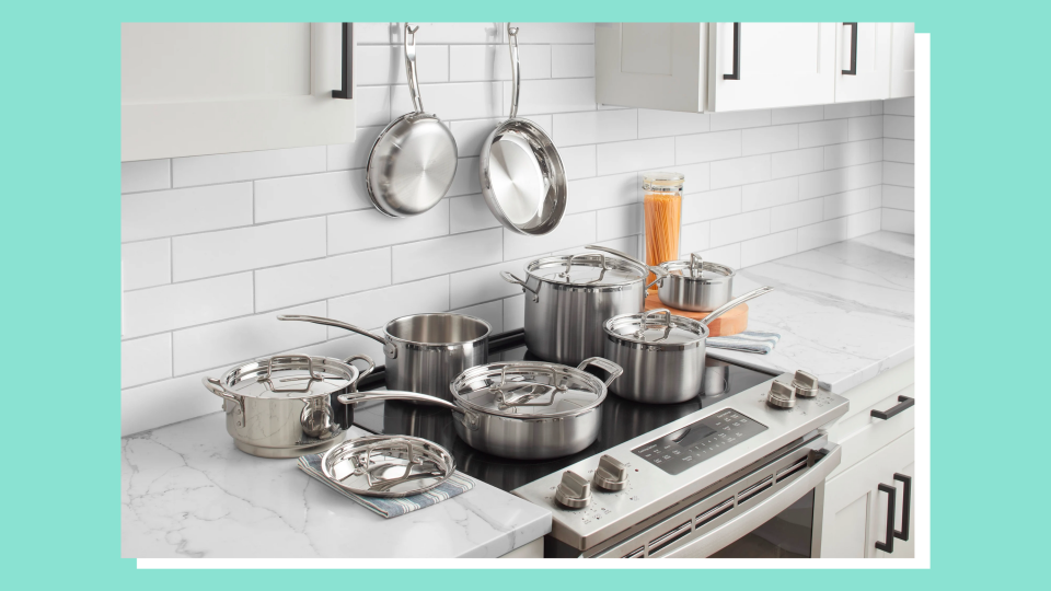 Save nearly $80 on this Cuisinart cookware set at Amazon.