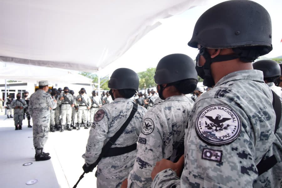 Guardia Nacional y policías