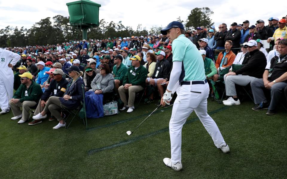 Jordan Spieth of the United States plays a shot - Credit: GETTY