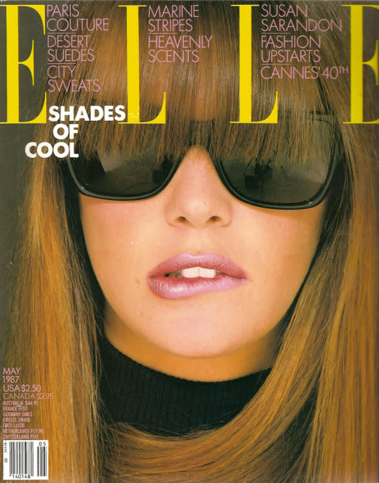 Elle Macpherson for ELLE, May 1987