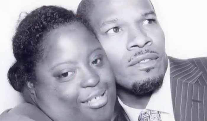 Jamie Foxx y su hermana