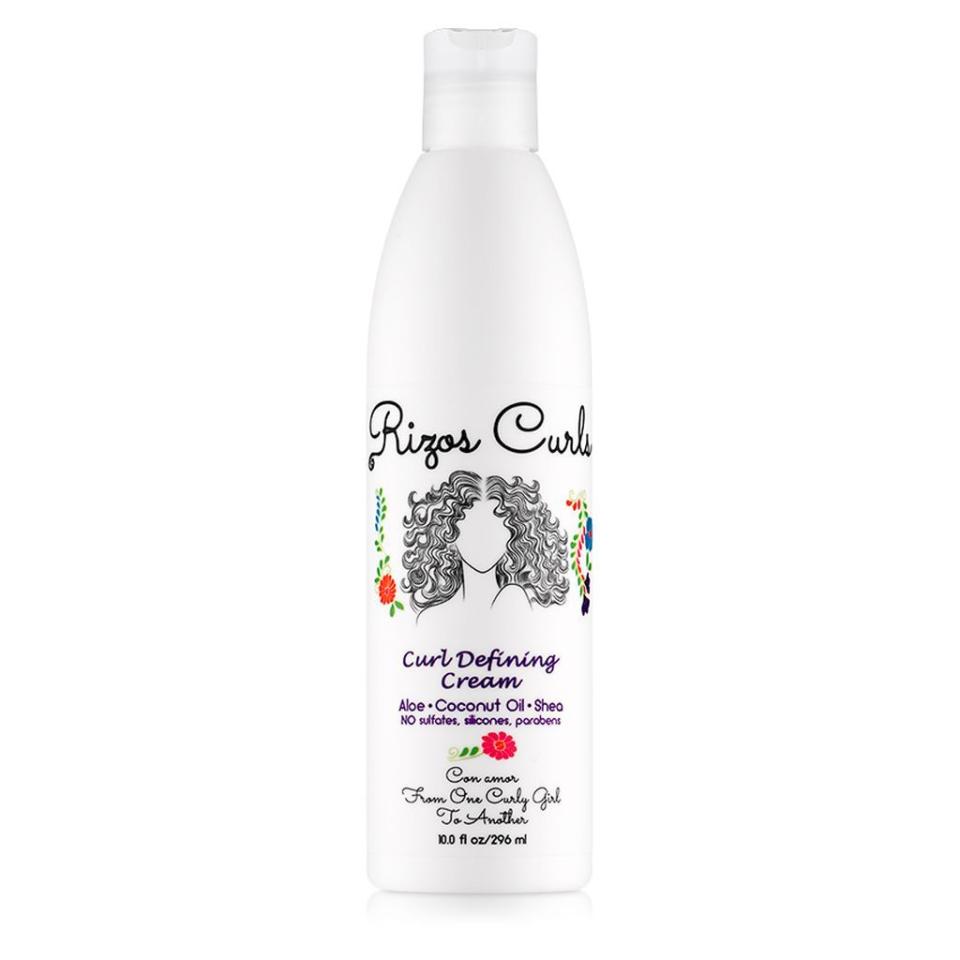 <p><strong>Rizos Curls</strong></p><p><strong>$21.99</strong></p><p><a href="https://www.amazon.com/dp/B0762TV2JC?tag=syn-yahoo-20&ascsubtag=%5Bartid%7C10056.g.37972526%5Bsrc%7Cyahoo-us" rel="nofollow noopener" target="_blank" data-ylk="slk:Shop Now;elm:context_link;itc:0;sec:content-canvas" class="link ">Shop Now</a></p><p>Created without sulfates, <a href="https://www.harpersbazaar.com/beauty/skin-care/a28352553/clean-beauty/" rel="nofollow noopener" target="_blank" data-ylk="slk:parabens;elm:context_link;itc:0;sec:content-canvas" class="link ">parabens</a>, or alcohol, this beloved defining cream is made to be scrunched into the hair with your fingers, and contains ingredients like aloe vera, shea butter, and coconut oil.</p>