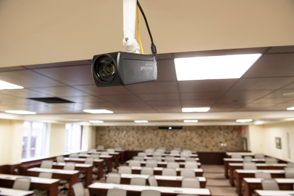 Adrian College is outfitting all of its classroom with new remote learning video systems.