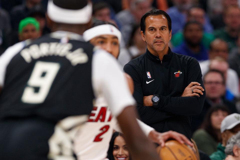Erik Spoelstra has the Miami Heat in the Eastern Conference finals for the third time in four seasons.