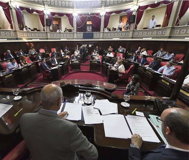 La Legislatura bonaerense, el día que votaron el presupuesto