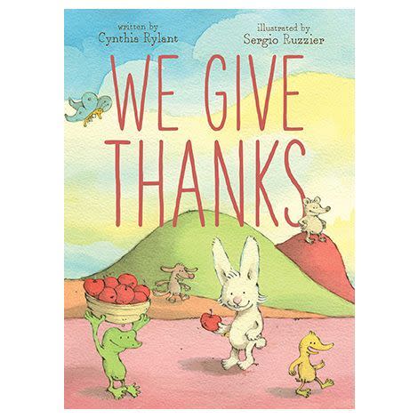 We Give Thanks by Cynthia Rylant