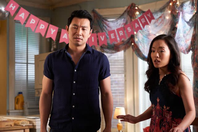 <p>CBC Media</p> Simu Liu and Andrea Bang on 'Kim's Convenience'