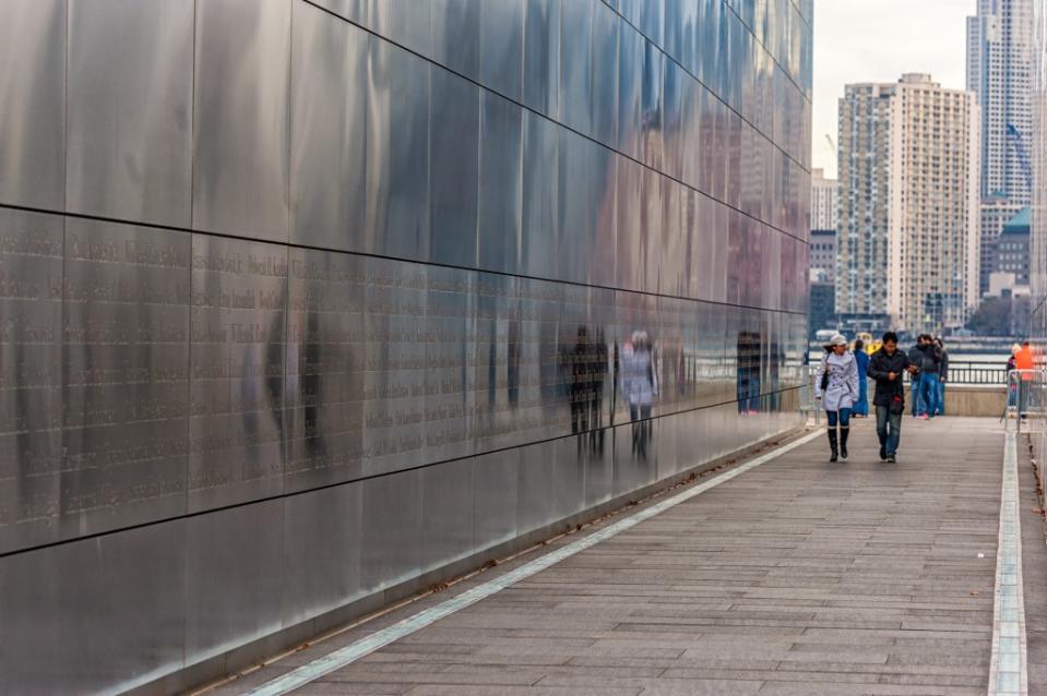 9/11 Empty Sky Memorial Liberty State Park, Jersey via Getty Images