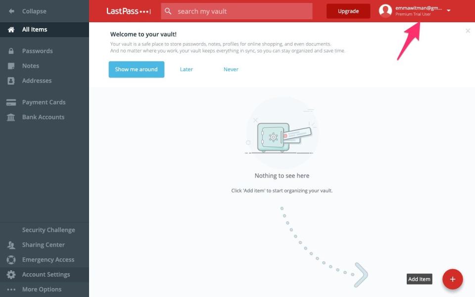 How to delete LastPass account 2