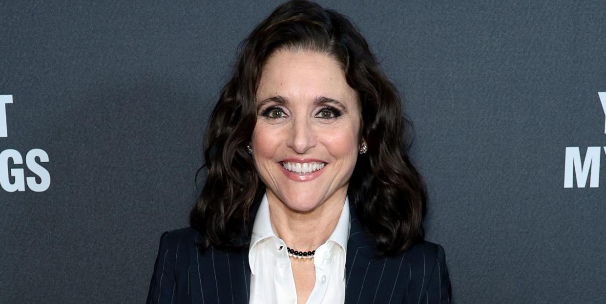 <span class="caption">Julia Louis-Dreyfus Opens Up About Aging</span><span class="photo-credit">Dimitrios Kambouris - Getty Images</span>