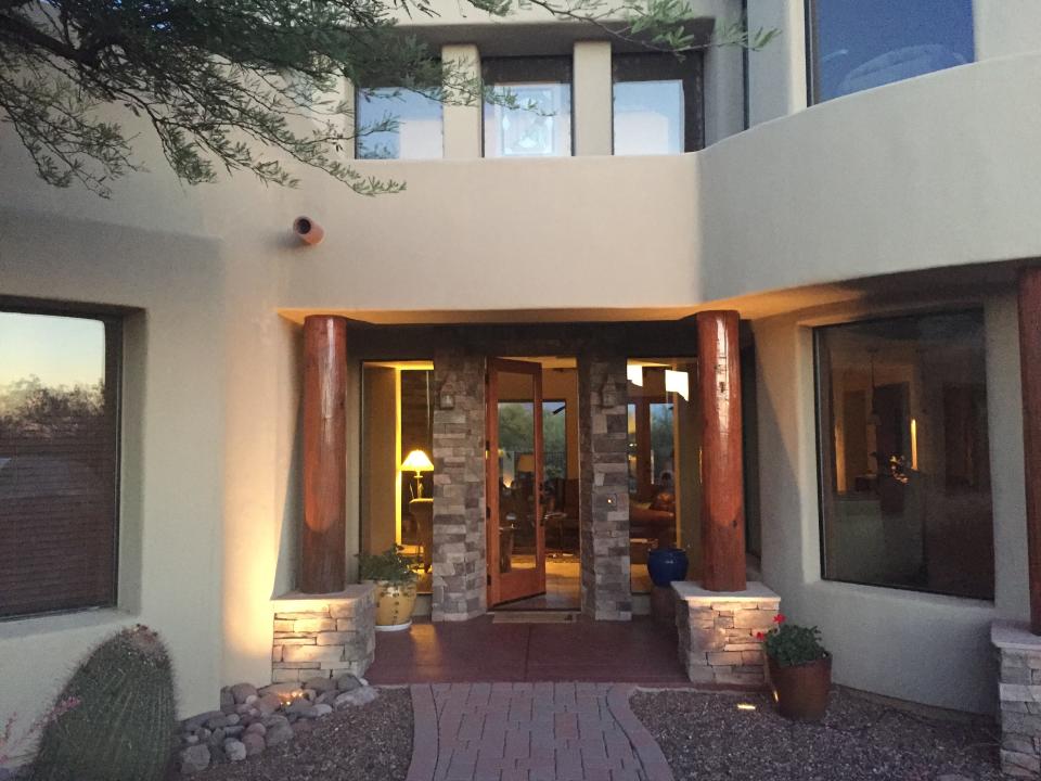 Lovely desert home in Tucson, Ariz., on two acres with a pool.