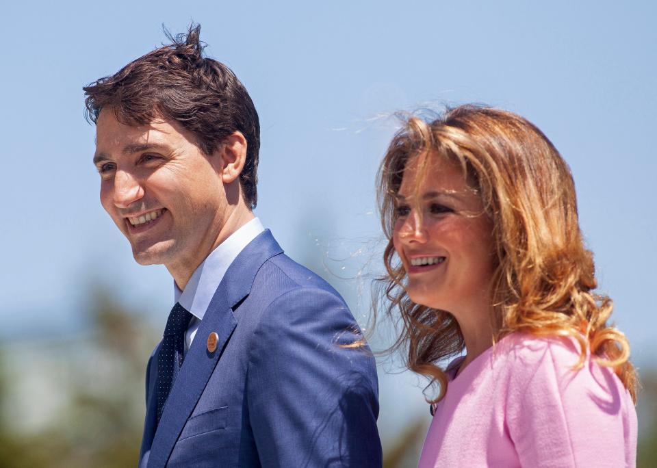 Sophie Grégoire Trudeau reflects on eating disorder in early 20s, her separation from Prime Minister Justin Trudeau, and being in the public eye at Waterloo fundraiser. (Photo by GEOFF ROBINS / AFP) (Photo by GEOFF ROBINS/AFP via Getty Images)