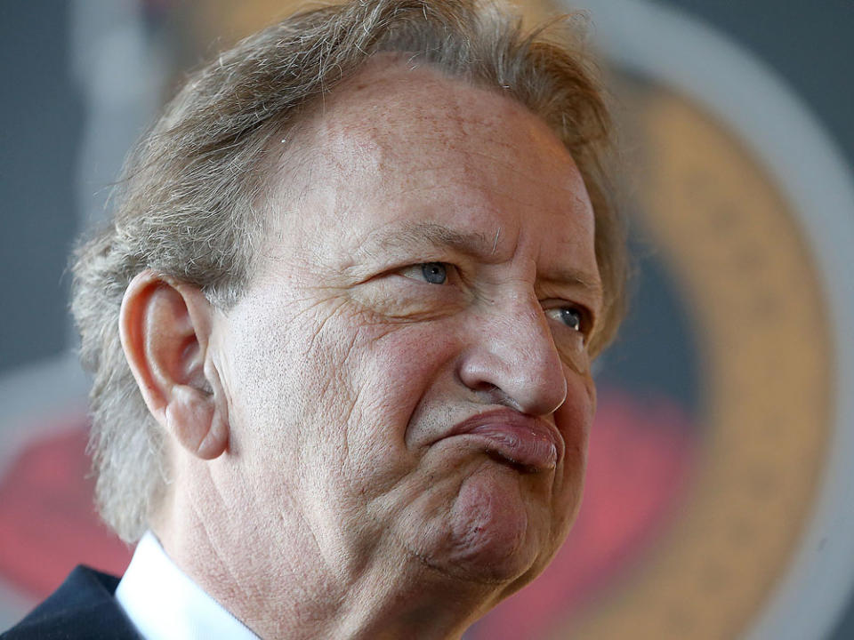 Eugene Melnyk's frugality has reached all-world levels. (Getty) 