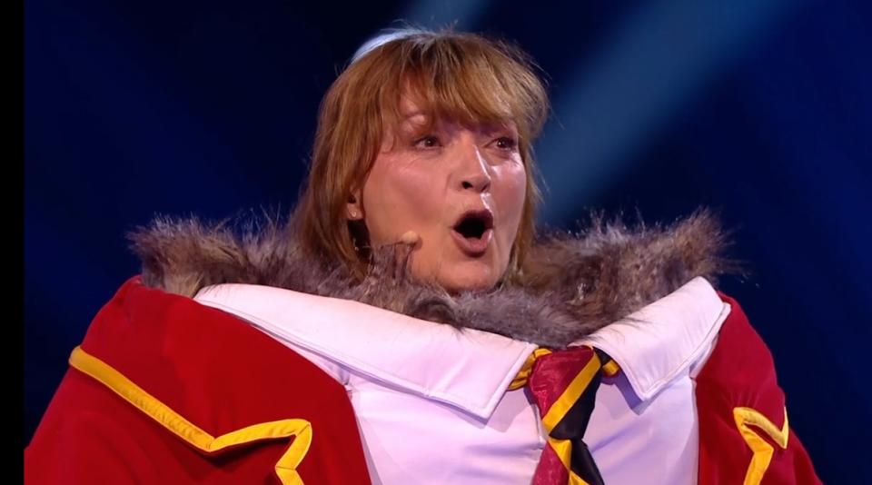 Lorraine Kelly was unmasked as Owl on The Masked Singer (ITV)