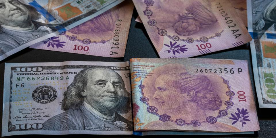 Argentina peso/dollar