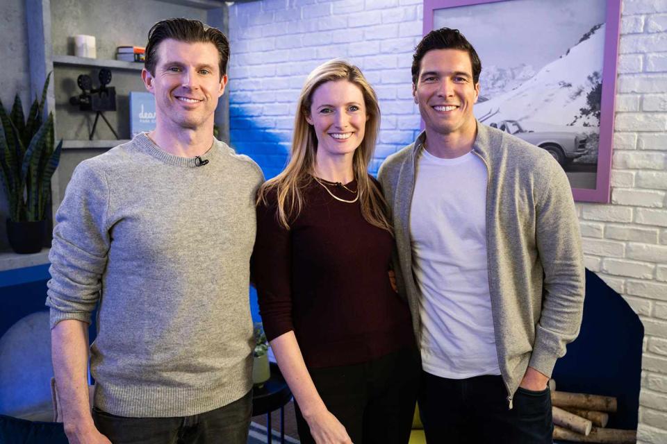 <p>Clayton Chase/IndieWire/Getty</p> From L: Matt Reeve, Alexandra Reeve Givens and Will Reeve in Park City, Utah, on Jan. 20, 2024