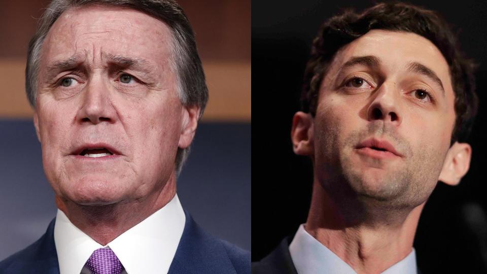 David Perdue, Jon Ossoff