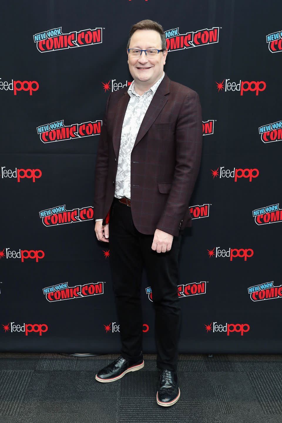 chris chabnall at new york comic con in 2018