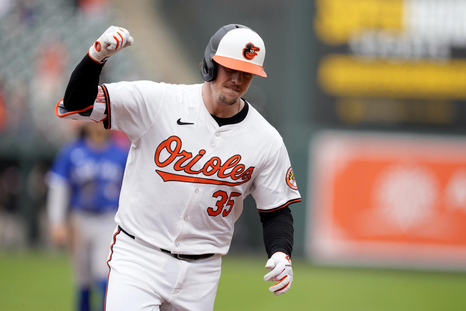 Adley Rutschman hit a walk-off home run to lift the Orioles past the Blue Jays on Wednesday afternoon