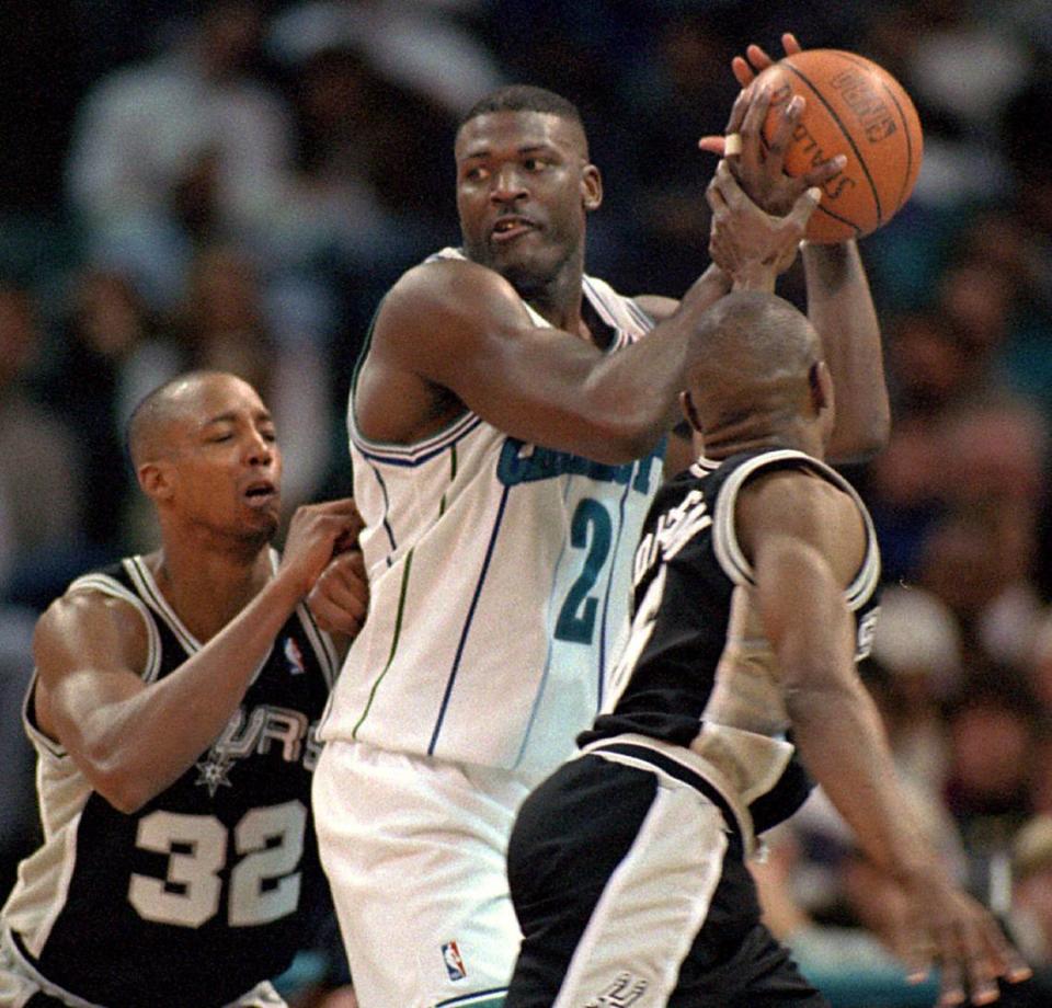 Larry Johnson was the Charlotte Hornets’ only first-team All-NBA selection.