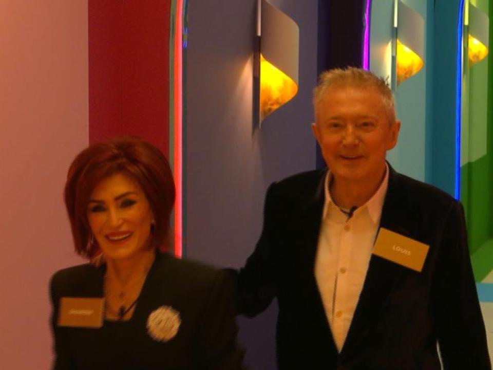 Sharon Osbourne and Louis Walsh on ‘Celebrity Big Brother' (Shutterstock for Big Brother)