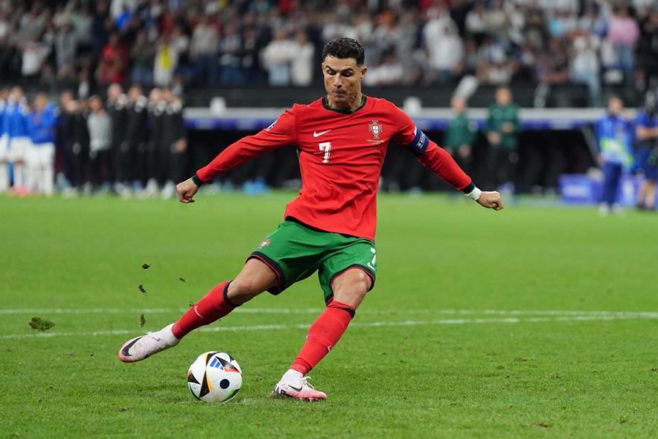 Roberto Martinez has built his team around Ronaldo but will that be a help or hindrance against France? (PA Wire)