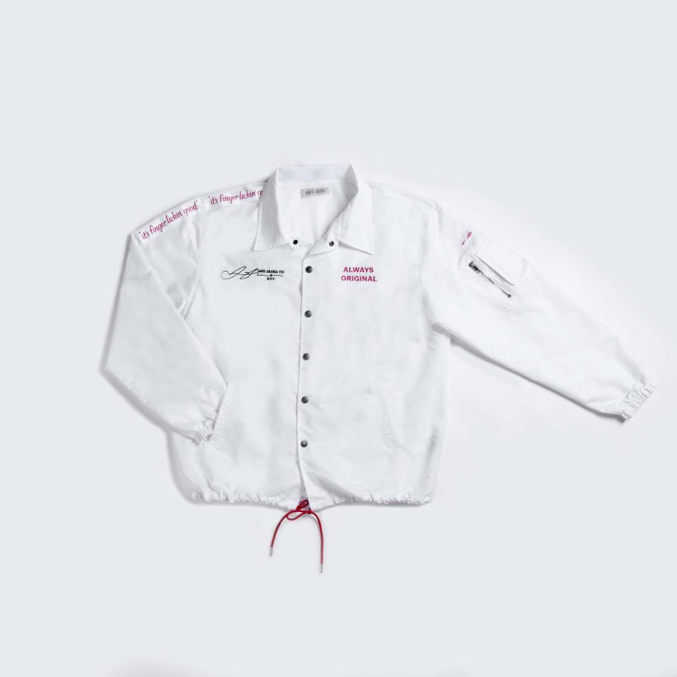 Always Original Coach Jacket by KFC x AMOS ANANDA - Front (Photo: KFC)