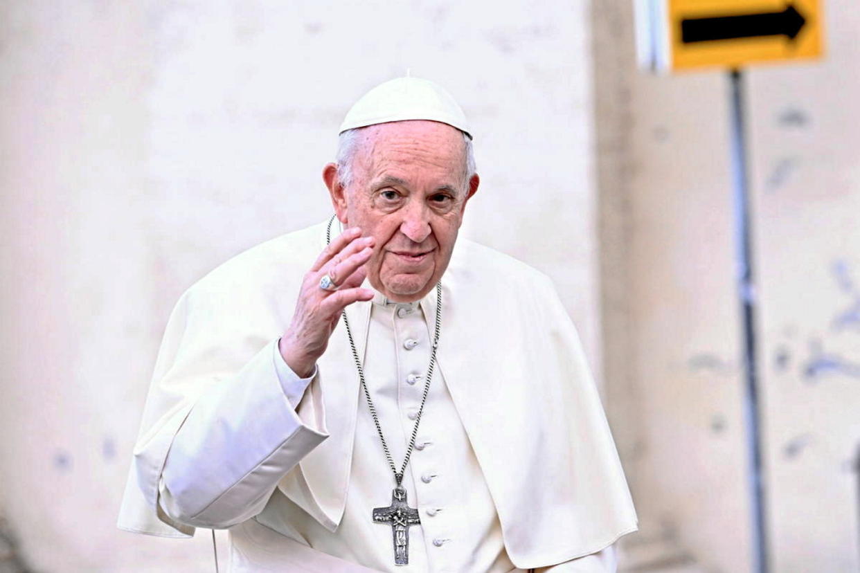 Le pape François va se rendre à Lisbonne pour cinq jours.  - Credit:Maria Laura Antonelli / Avalon / MAXPPP / PHOTOSHOT/MAXPPP