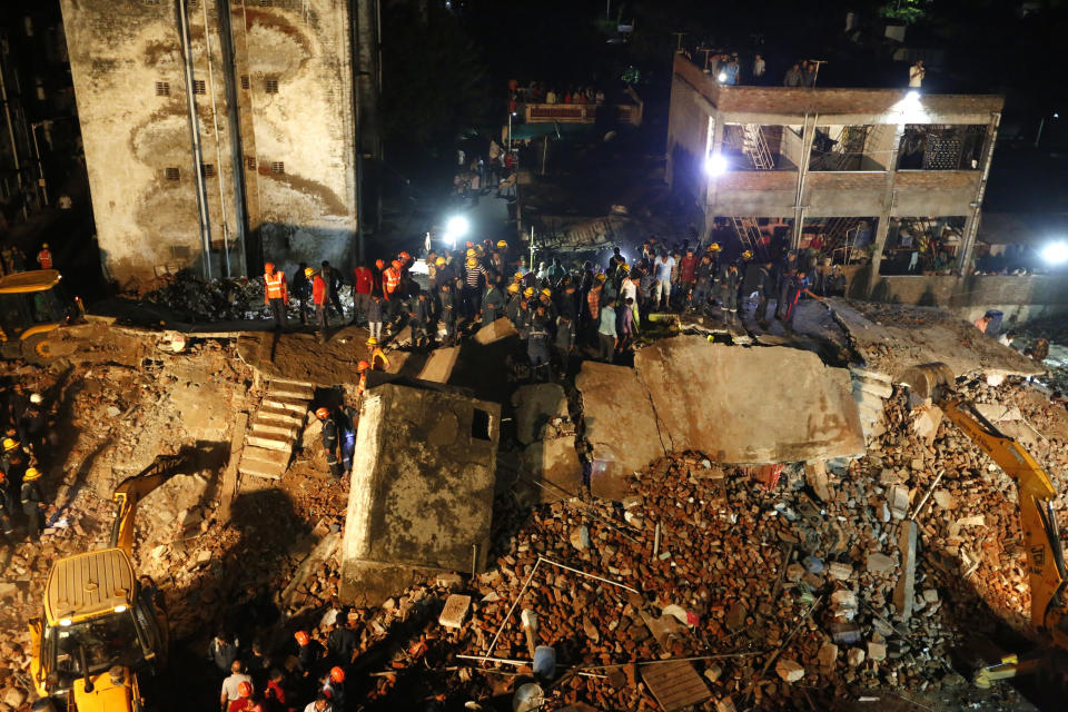 Picture of the week: Building collapse